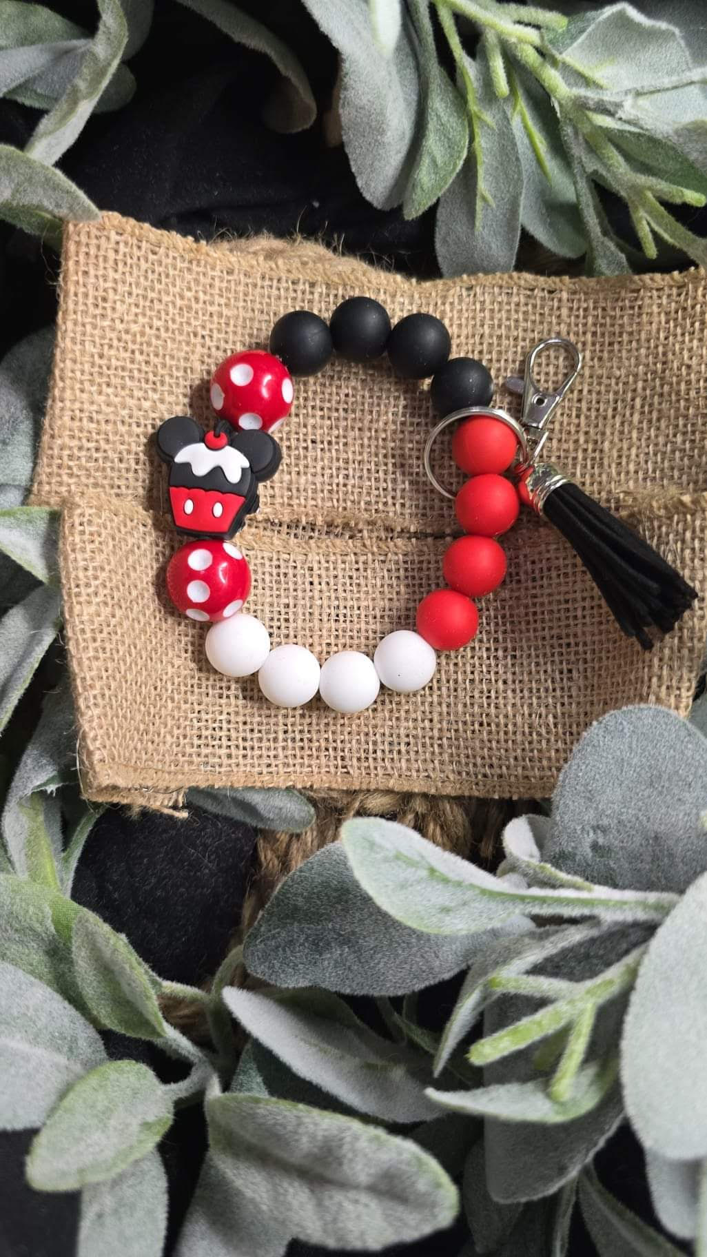 Mickey Cupcake Wristlet